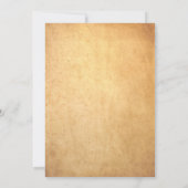 "A Baby is Brewing" Baby shower BBQ Uitnodigingen (Achterkant)