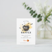 A Baby is Brewing Baby Shower Diaper Raffle Informatiekaartje (Staand voorkant)