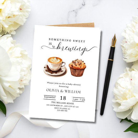 A Baby Is Brewing Baby Shower Gender Neutral