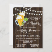 A Baby is Brewing Baby Shower Invitations Kaart (Voorkant)