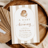 A Baby is Brewing Baby Shower Kaart
