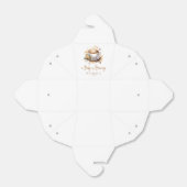 A Baby is Brewing Brown Coffee Baby Shower Bedankdoosjes (Uitgevouwen)