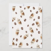 A Baby is Brewing' Coffee Baby Shower Kaart (Achterkant)