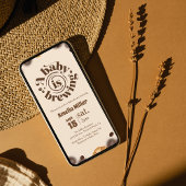 A Baby is Brewing Coffee Baby Shower Kaart