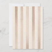 A Baby is Brewing Coffee bow hand drawn Shower Kaart (Achterkant)