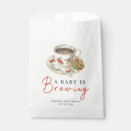 A Baby Is Brewing Coffee Cup Baby Shower Bedankzakje