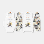 A Baby is Brewing Halloween Cauldron Baby Shower Bedankdoosjes (Uitgevouwen)