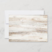 A Baby is Brewing Rustic Diaper Raffle Ticket Card Bedankkaart (Achterkant)