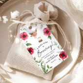 "A Baby is Brewing" Tea Baby shower Dank u Cadeaulabel