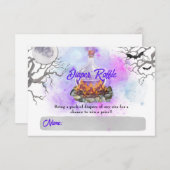 A Baby is Brouwen - Luier Raffle Kaarten (Voorkant / Achterkant)