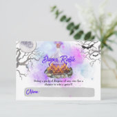 A Baby is Brouwen - Luier Raffle Kaarten (Staand voorkant)