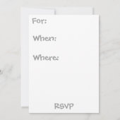 A BABY SHOWER KAART (Achterkant)