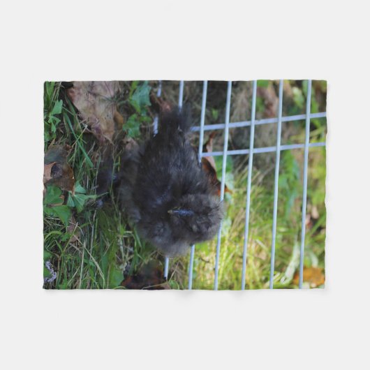 A Baby Silkie Fleece Deken (Voorkant (Horizontaal))