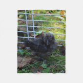 A Baby Silkie Fleece Deken (Voorkant)