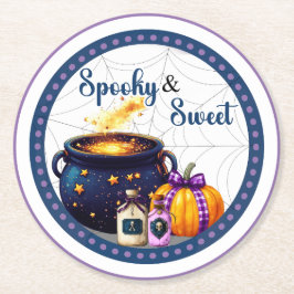 A Baby's Brewing Paper Coaster Ronde Kartonnen Onderzetter