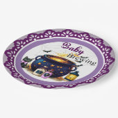 A Baby's Brewing Paper Plate Papieren Bordje (Gekanteld)