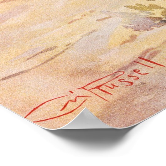 A Bad Hoss Charles Russell Fine Art Poster (Hoek)