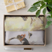 “A Bad Hoss” door Charles M Russell Tissuepapier (Geschenk)