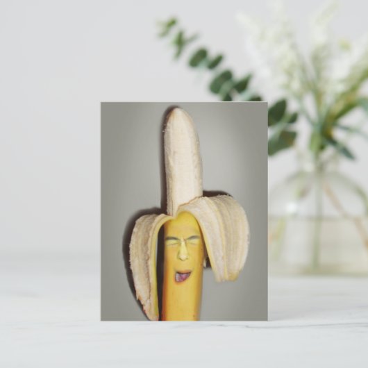 A Banana Splitting Headache Briefkaart (Staand voorkant)