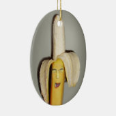 A Banana Splitting Headache Keramisch Ornament (Rechts)