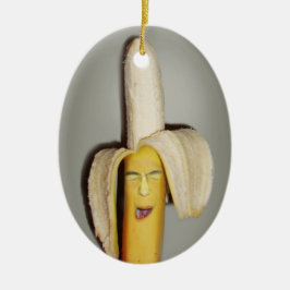 A Banana Splitting Headache Keramisch Ornament