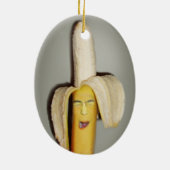 A Banana Splitting Headache Keramisch Ornament (Achterkant)