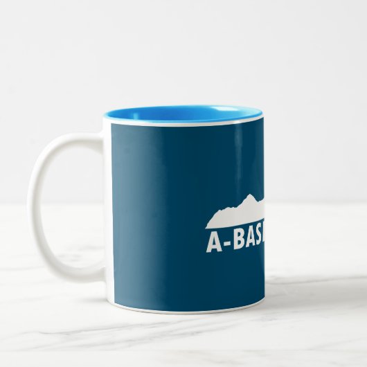 A-Basin alstublieft Tweekleurige Koffiemok (Links)