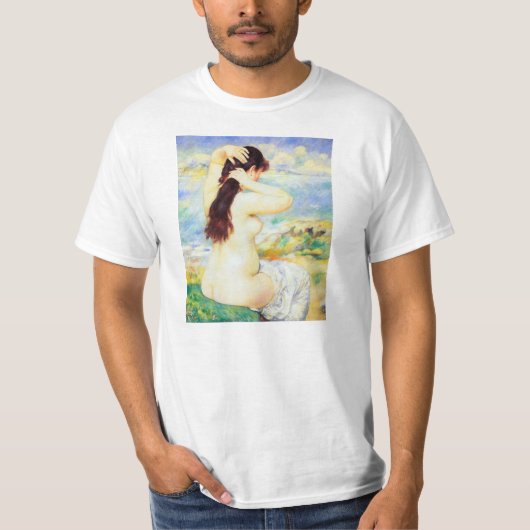 A Bather door Pierre Renoir T-shirt (Voorkant)