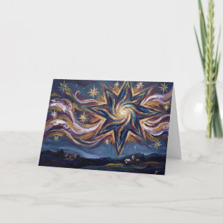 A Beacon of Hope in the Darkness Christmas Card Kaart