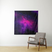A beautiful, bright space nebula. background,abstr wandkleed (In Situ (horizontaal))