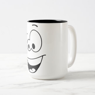 A beautiful cup for drinking kluis tweekleurige koffiemok