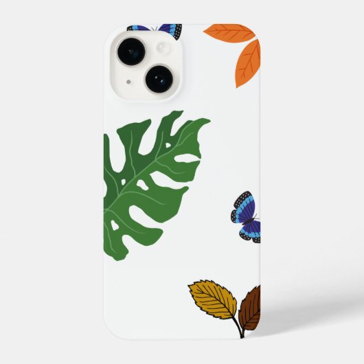 A beautiful flower phone case. Elegant and perfect iPhone Hoesje (Achterkant)
