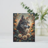 A Beautiful Forest Wolf Briefkaart (Staand voorkant)