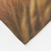 A Beautiful Forest Wolf Fleece Deken (Hoek)