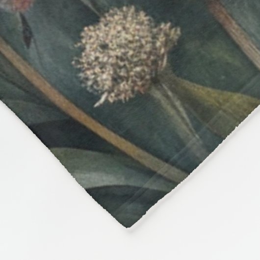 A Beautiful Forest Wolf Fleece Deken (Hoek)