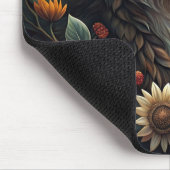 A Beautiful Forest Wolf Muismat (Hoek)