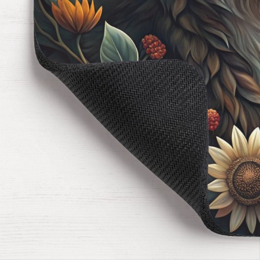 A Beautiful Forest Wolf Muismat (Hoek)