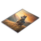 A Beautiful Forest Wolf Notitieboek (Linkerzijde)