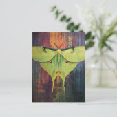 A Beautiful Luna Moth Briefkaart (Staand voorkant)
