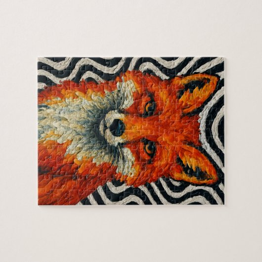 A beautiful red fox legpuzzel (Horizontaal)
