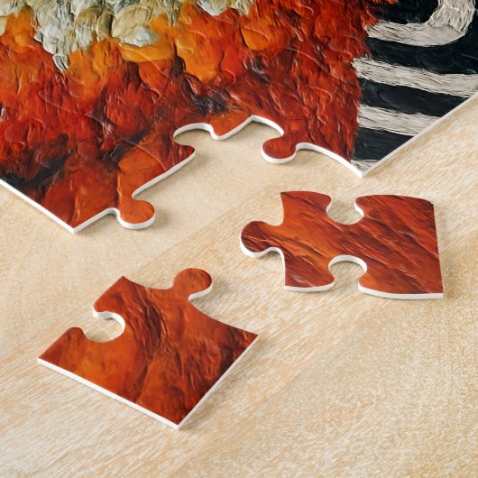 A beautiful red fox  legpuzzel (Zijkant)