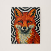 A beautiful red fox legpuzzel (Verticaal)