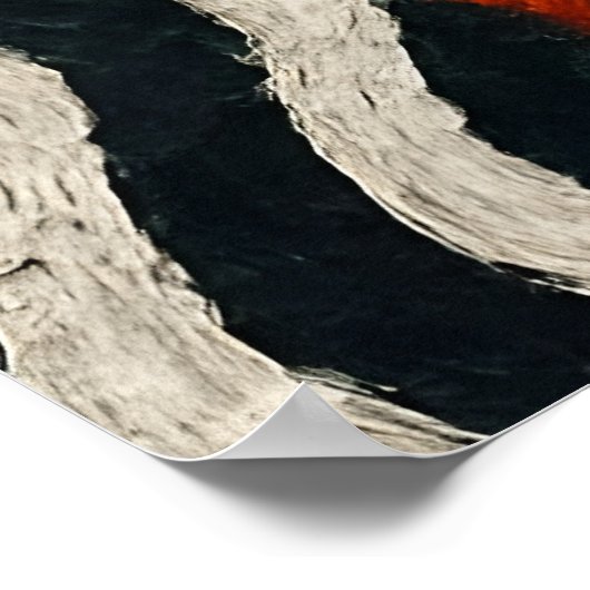 A beautiful red fox poster (Hoek)