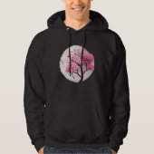 A Beautiful Symbol of Renewal Cherry Blossom Geome Hoodie (Voorkant)