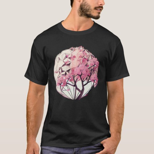 A Beautiful Symbol of Renewal Cherry Blossom Tree  T-shirt (Voorkant)