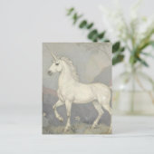 A Beautiful Unicorn  Briefkaart (Staand voorkant)