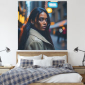 A BEAUTIFUL WOMAN #1 CANVAS AFDRUK (Insitu (Slaapkamer))