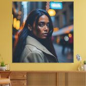 A BEAUTIFUL WOMAN #1 CANVAS AFDRUK (Insitu (Woonkamer))