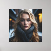 A BEAUTIFUL WOMAN #2 CANVAS AFDRUK (Voorkant)