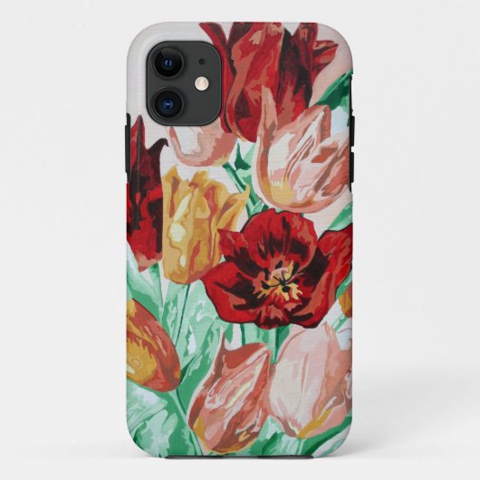 A Beautifully Bold Floral Bouquet of Tulips Case-Mate iPhone Case (Achterkant)